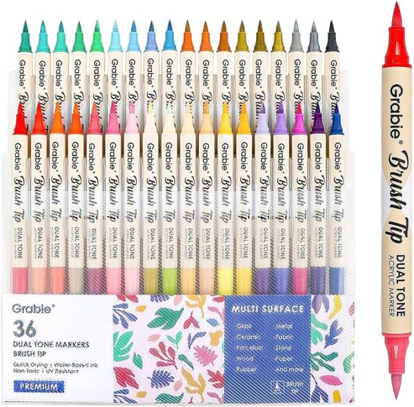 72 Colors Paint Markers Limited Time Deal upto 15% Off