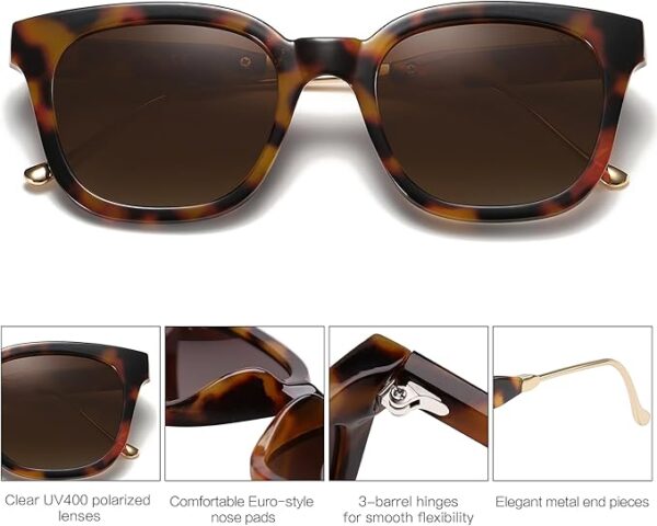 Square Polarized Sunglasses Limited Time Deal upto 36% Off - Image 3