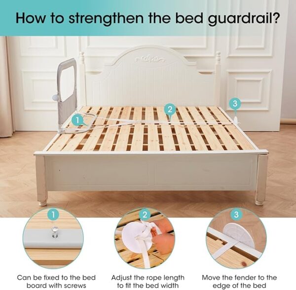 Bed Rail Guard for Toddlers Limited Time Deal upto 38% Off - Image 6