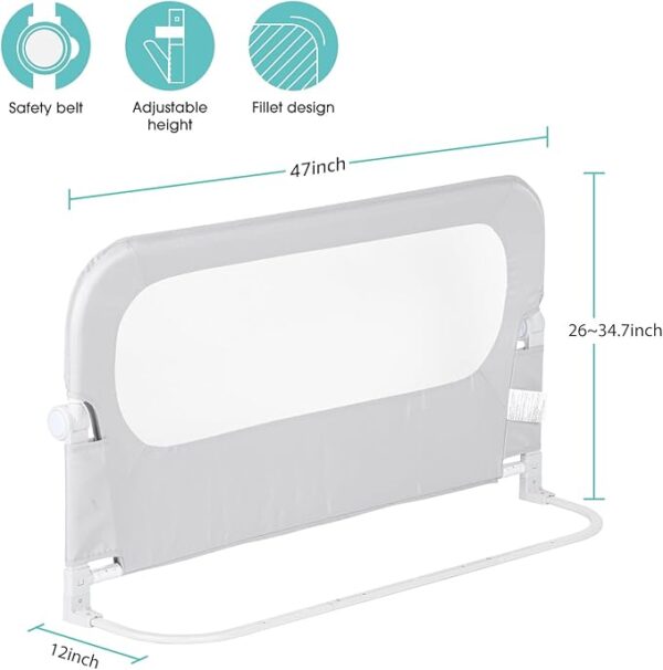 Bed Rail Guard for Toddlers Limited Time Deal upto 38% Off - Image 7