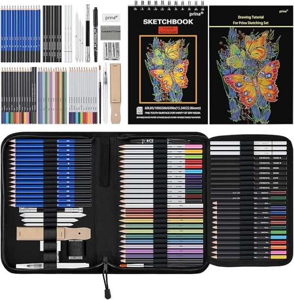 Drawing Set Sketching Kit Limited Time Deal upto 29% Off - Image 2