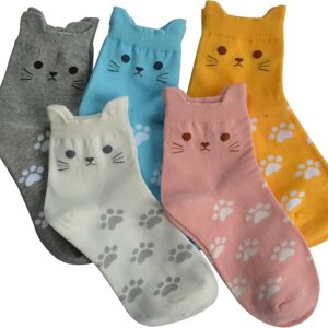 Women's Cat Socks Limited Time Deal upto 23% Off