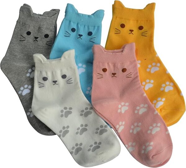 Women's Cat Socks Limited Time Deal upto 23% Off