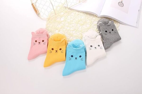 Women's Cat Socks Limited Time Deal upto 23% Off - Image 3