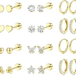 Hypoallergenic Surgical Steel Earrings Limited Time Deal upto 15% Off