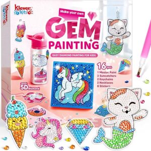Kids Diamond Gem Painting Kit Limited Time Deal upto 42% Off