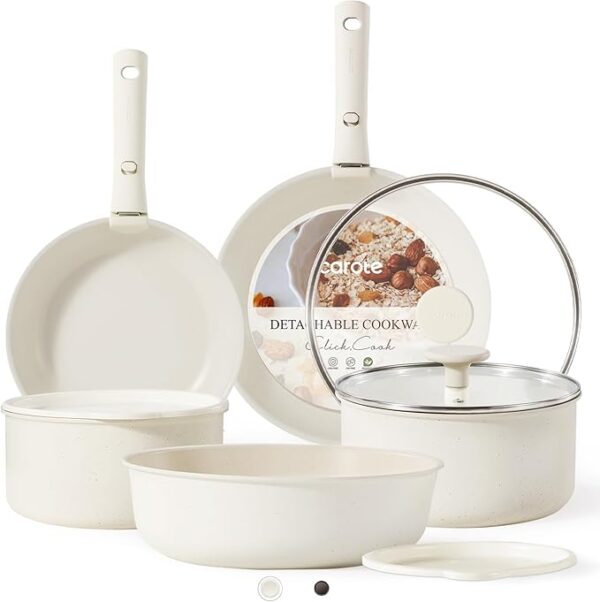 11pcs Pots and Pans Set Limited Time Deal upto 62% Off