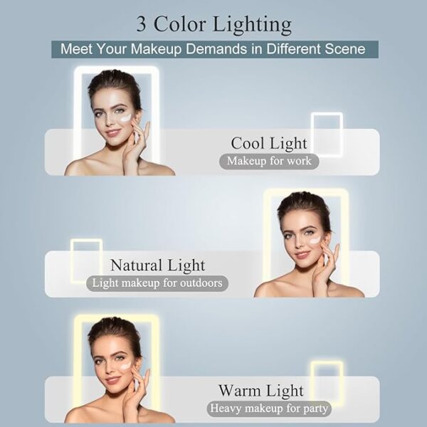 Rechargeable Travel Makeup Mirror Limited Time Deal upto 23% Off - Image 5