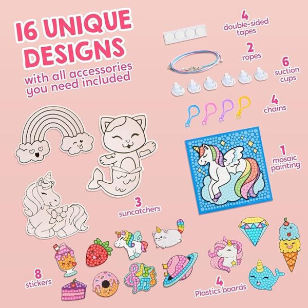 Kids Diamond Gem Painting Kit Limited Time Deal upto 42% Off - Image 2