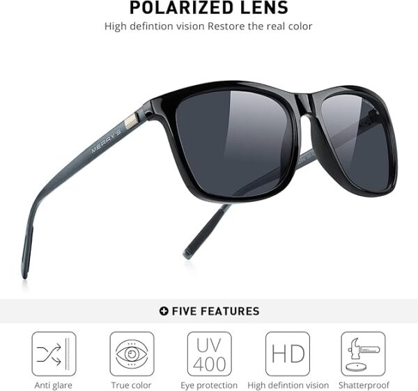 Unisex Polarized Aluminum Sunglasses Limited Time Deal upto 19% Off - Image 5