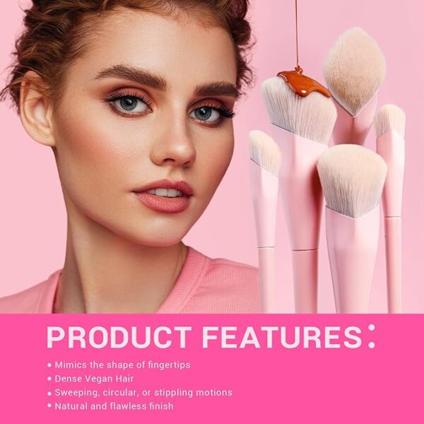 Pink Makeup Brushes Limited Time Deal upto 40% Off - Image 3